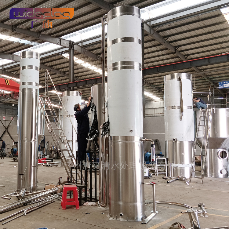 乡镇虹吸反冲洗一体化净水设备 高效过滤重力式净水设备 广旗牌