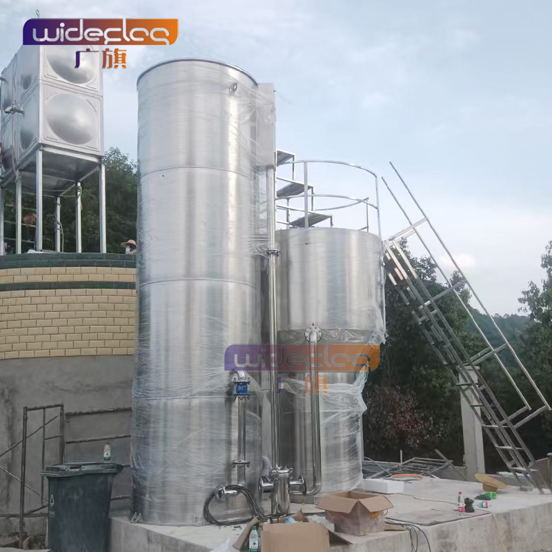 水厂原水处理设备 清又清厂家直供水库水生活饮用水不锈钢一体化净水器