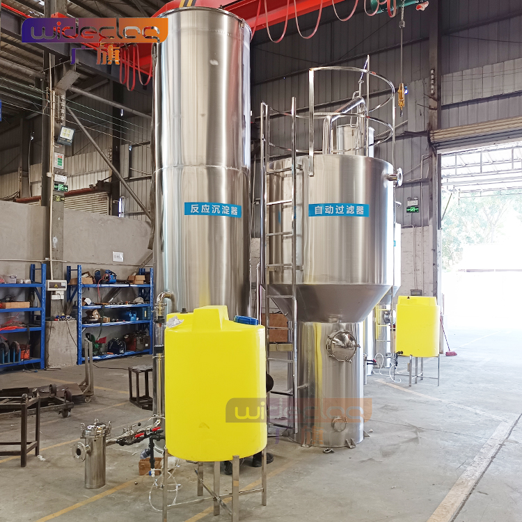 反洗耗水量小重力一体化净水器 304不锈钢重力式无阀一体化设备